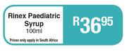 Rinex Paediatric  Syrup-100ml