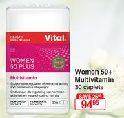 Vital Women 50+ Multivitamin 30 Caplets