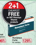 Himalaya Rumalaya Forte 60 Tablets-Each