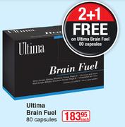 Ultima Brain Fuel 80 Capsules-Each