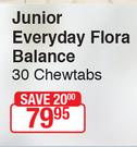 Probi Flora Junior Everyday Flora Balance 30 Chewtabs
