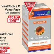Viral Choice C Value Pack 120 Capsules