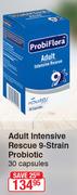 Probi Flora Adult Rescue 9 Strain Probiotic 30 Capsules