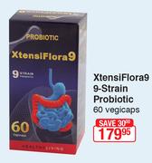 Xtensi Flora9 9 Strain Probiotic 60 Vegicaps