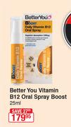 Better You Vitamin B12 Oral Spray Boost-25ml
