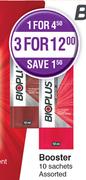 Bioplus Booster 10 Sachets Assorted-For 3