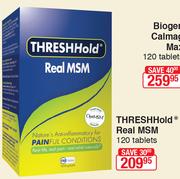 ThreshHold Real MSM 120 Tablets