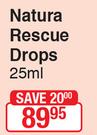 Natura Rescue Drops-25ml