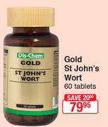 Dis-Chem Gold St.John's Wort 60 Tablets