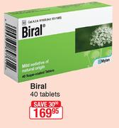 Biral 40 Tablets