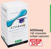 ADDAway 180 Chewable Softgel Capsules