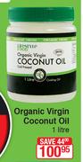 Lifestyle Food Organic Virgin Coconut Oil-1Ltr