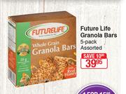 Future Life Granola Bars 5 Pack Assorted