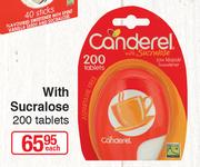 Canderel With Sucralose 200 Tablets-Each