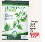 Lifestyle Food 100% Xylitol-1Kg