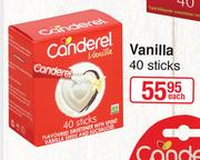Canderel Vanilla 40 Sticks-Each