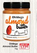 Oh Mega Almond Butter-1Kg
