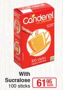 Canderel With Sucralose 100 Sticks-Each