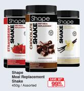 Shape Meal Replacement Shake Assorted-450g Each