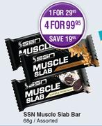 SSN Muscle Slab Bar Assorted-4 x 68g 