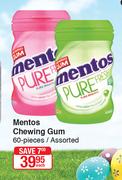 Mentos Chewing Gum-60 Piece Each