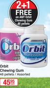 Orbit Chewing Gum 46 Pellets-Each