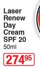 Loreal Laser Renew Day Cream SPF20-30ml