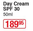 Loreal Day Cream SPF30-50ml