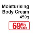 Derma Hydrate Moisturising Body Cream-450ml Each