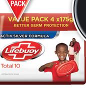 Lifebuoy Soap Value Pack-4 x 175g Each