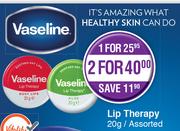 Vaseline Lip Therapy-2x20g