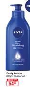 Nivea Body Lotion-625ml