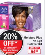 Dark And Lovely Moisture Plus No-Lye Relaxer kit