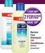 Revlon Flex Shampoo Or Conditioner-650ml