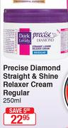 Dark And Lovely Precise Diamond Straight & Shine Relaxer Cream Regular-250ml