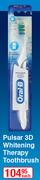 Oral-B Pulsar 3D Whitening Therapy Toothbrush-Each