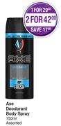 Axe Deodorant Body Spray-150ml