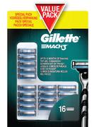 Gillete Mach3 Cartridges Value Pack-16Pack