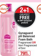 Gynaguard pH Balanced Foam Bath Fragranced Or Non Fragranced 475ml-Each