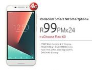 Vodacom Smart N8 Smartphone 4G-On uChoose Flexi 60
