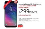Samsung Galaxy A6+ Smartphone 4G-On uChoose Flexi 120 + Free Micro SD Card 64GB