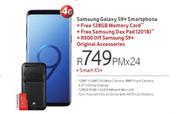 Samsung Galaxy S9+ Smartphone 4G-On Smart XS+