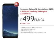 Samsung Galaxy S8 Smartphone 64GB 4G-On Smart XS+ Plus R225 Off Samsung S8 Original Accessories