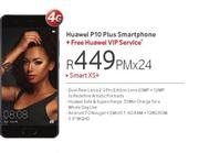 Huawei P10 Plus Smartphone 4G-On Smart XS+ Free Huawei VIP Service