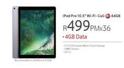 Apple iPad Pro 10.5" WiFi Cell 4G 64GB-On 4GB Data