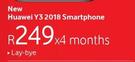 Huawei Y3 2018 Smartphone-On Lay Bye