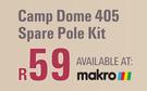 [MAKRO]- Campmaster Camp Dome 405 Spare Pole Kit