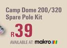 [MAKRO]- Campmaster Camp Dome 200/320 Spare Pole Kit