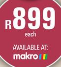 [MAKRO]- Campmaster Caravanner Reclining Chair-Each