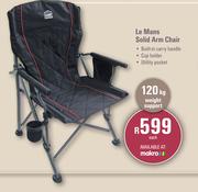 [MAKRO]- Campmaster Le Mans Solid Arm Chair-Each